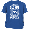 Old Man Pisces Shirt, Tank & Hoodie