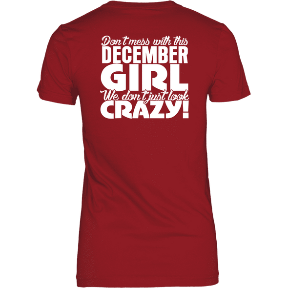 Limited Edition ***December Crazy Girl*** Shirts & Hoodies