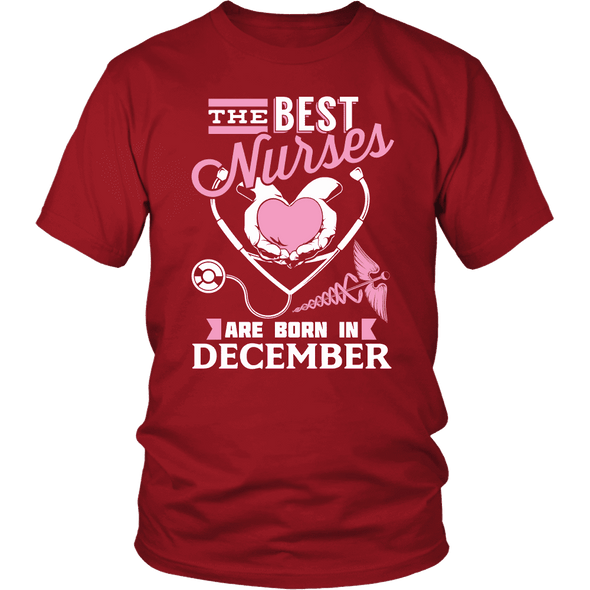 Best Nurses Are Born In December Women Shirts, Hoodie & Tank