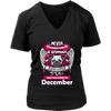 December Women Who Loves Pug Shirt