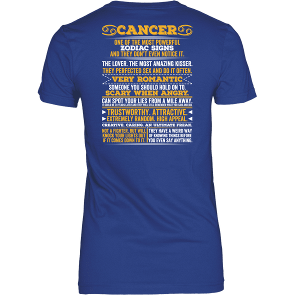***Limited Edition Back Printed Cancer Shirts*** Not Available In Stores