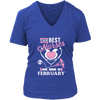 Best Nurses Are Born In February Women Shirts