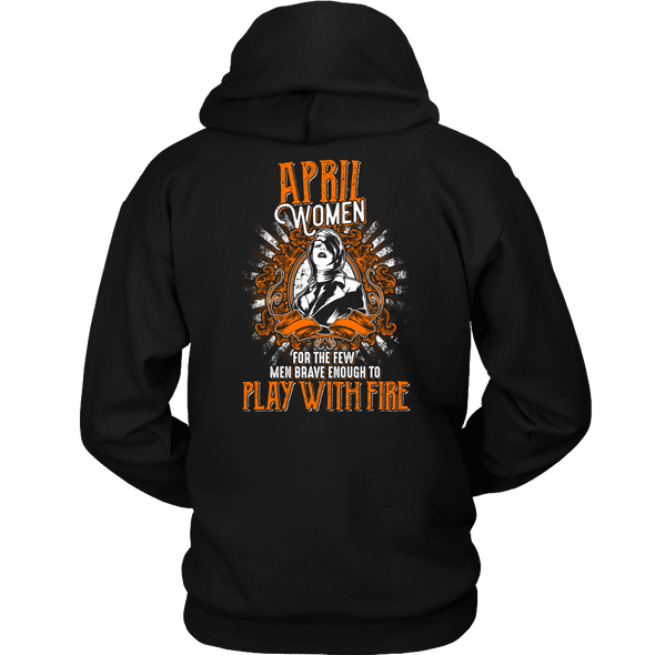 Limited Edition February Women Play With Fire Back Print Shirt