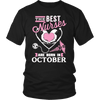 Best Nurses Are Born In October Women Shirts, Hoodie & Tank