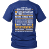 ***Limited Edition August Shirt***Selling FAST - Grab Yours Now!