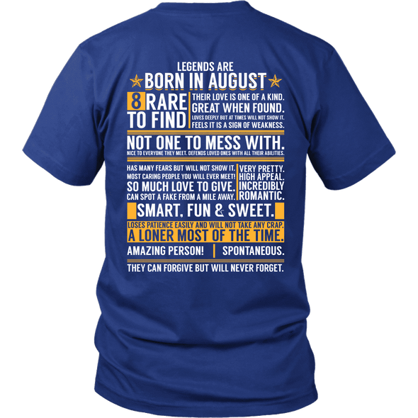 ***Limited Edition August Shirt***Selling FAST - Grab Yours Now!