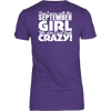 Limited Edition ***Crazy September Girl*** Shirts & Hoodies
