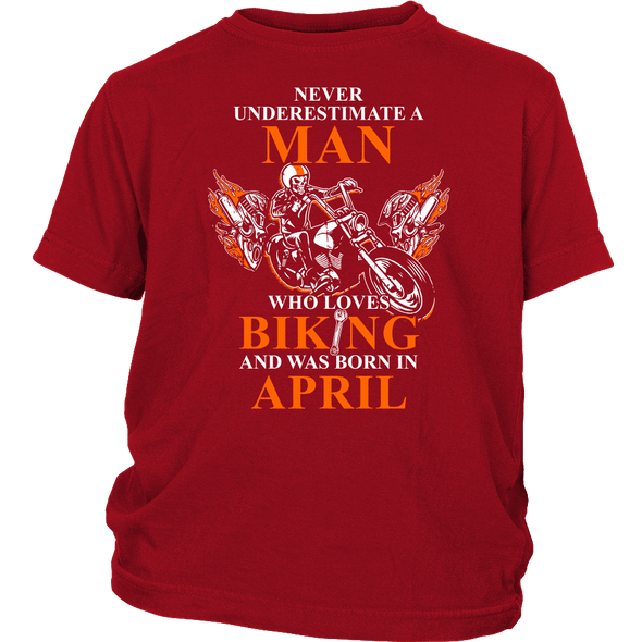 Never Underestimate A Man Who Loves Biking