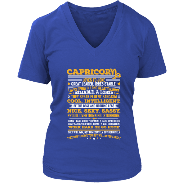 A Capricorn Long Quote Shirt, Hoodie & Tank