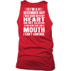 Limited Edition **December Guy Heart On Sleeve Back Print*** Shirts & Hoodies