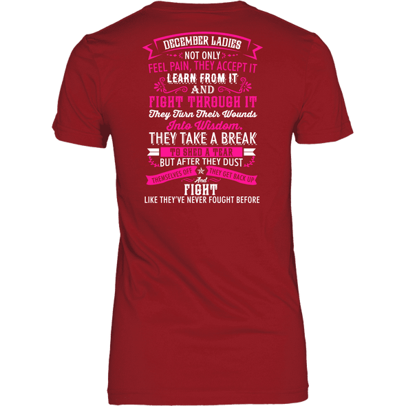Limited Edition ***December Ladies*** Back Print Shirts & Hoodies