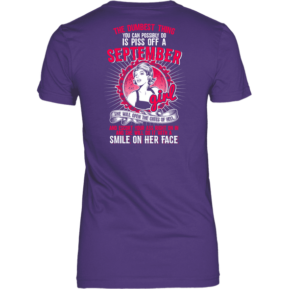 Limited Edition **Piss Of September Girl** Shirts & Hoodies