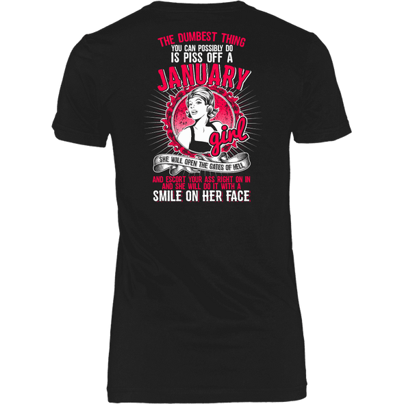 Limited Edition **Piss Off January Girl** Shirts & Hoodie