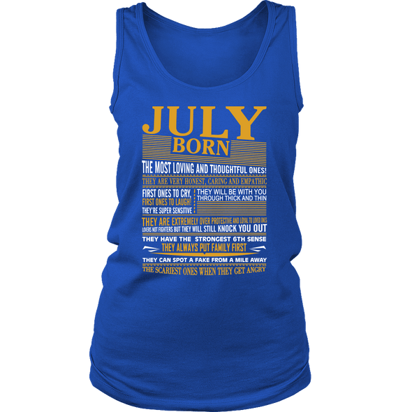 ***LIMITED EDITION****BORN IN JULY SHIRTS - NOT AVAILABLE IN STORES