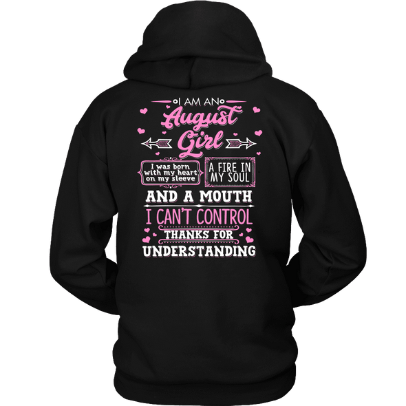Limited Edition ***August Girl With Heart On Sleeve*** Shirts & Hoodies