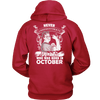 Limited Edition ***Old Lady Born In October*** Shirts & Hoodie