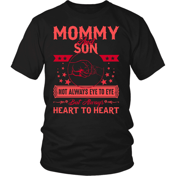 Mommy - Son Heart To Heart Shirt, Hoodie & Tank