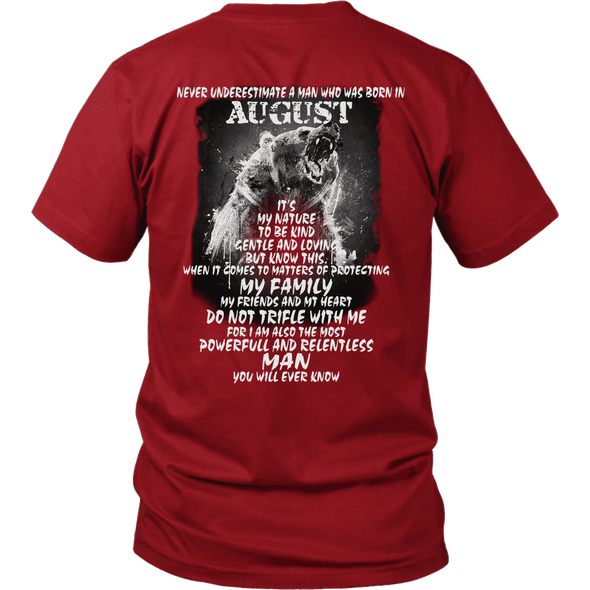 August Born ***Limited Edition Bear Print Shirts***