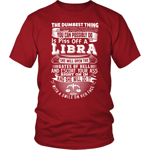 The Dumbest Thing Libra - Limited Edition Women Shirt, Hoodie & Tank