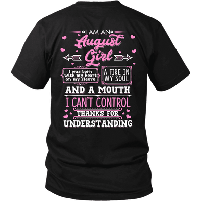 Limited Edition ***August Girl With Heart On Sleeve*** Shirts & Hoodies