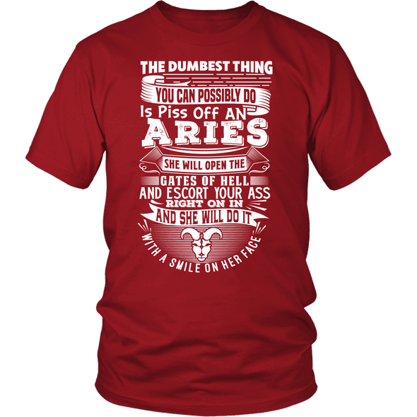 The Dumbest Thing Aries Women Shirt, Hoodie & Tank