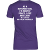 Limited Edition ***November Girl Peace Love*** Shirts & Hoodies