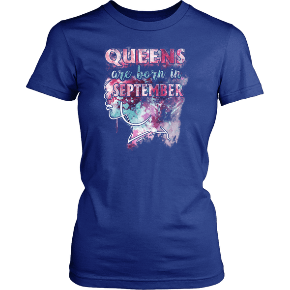 **Limited Edition** September Born Queen Front Print Shirt