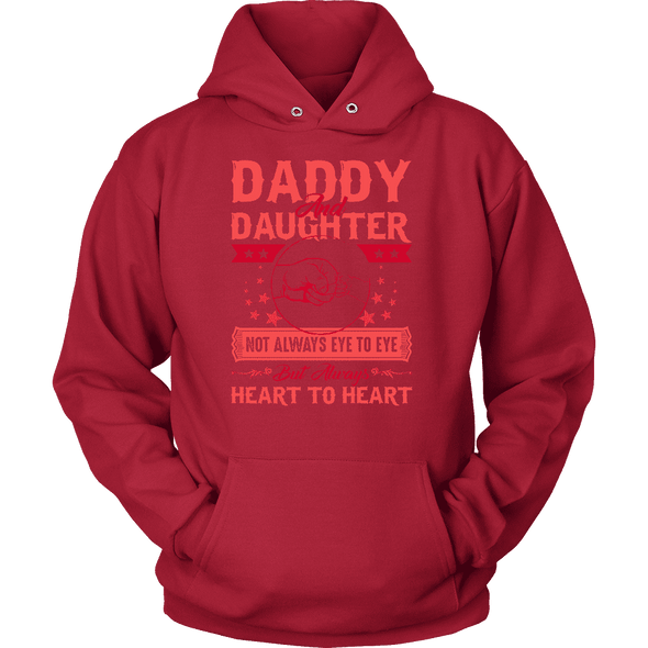 Daddy Daughter - Heart To Heart Shirt, Hoodie & Tank