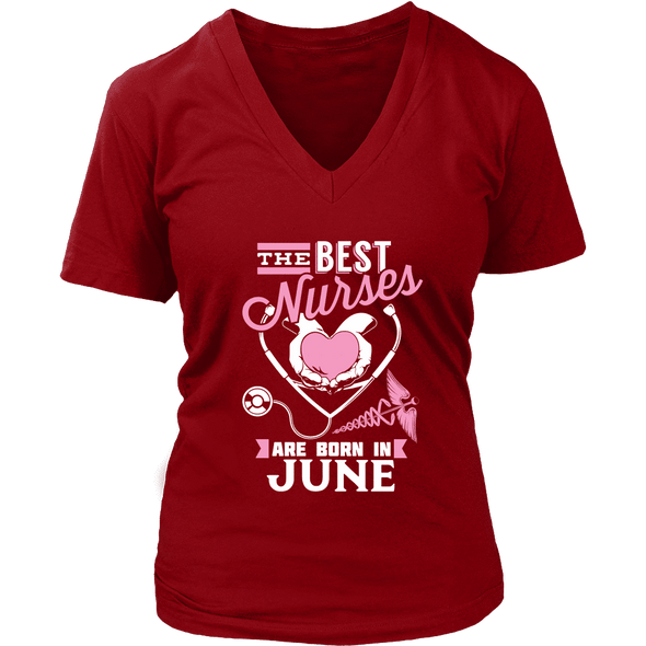Best Nurses Are Born In June Women Shirts, Hoodie & Tank