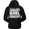 Limited Edition ***January Crazy Girl*** Shirts & Hoodies