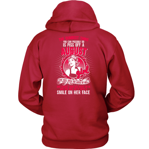 Limited Edition ** Piss Of August Girl** Shirts & Hoodies**