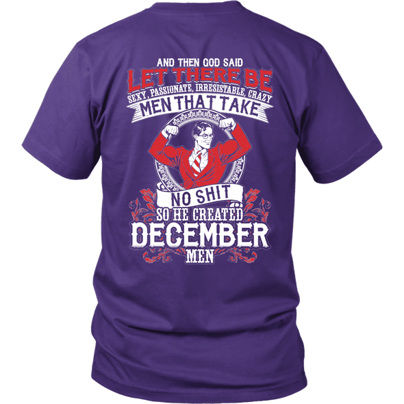 Limited Edition **God Created December Men** Shirts & Hoodies