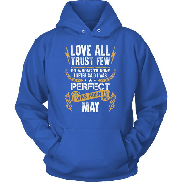 **Limited Edition** Love All Trust Few May Born Shirts
