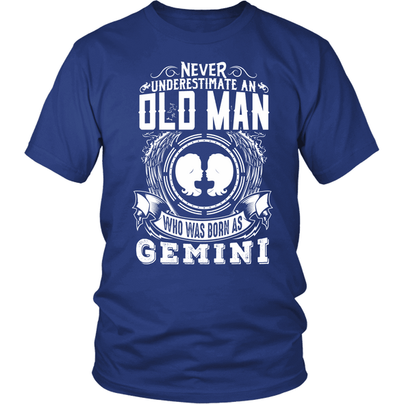 Old Man Gemini Shirt, Hoodie & Tank
