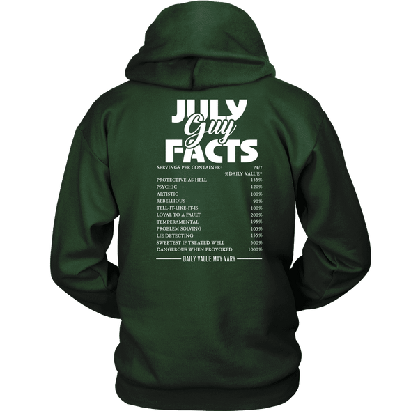 Limited Edition ***July Guy Facts*** Shirts & Hoodies