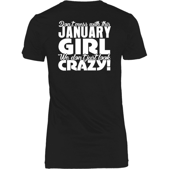 Limited Edition ***January Crazy Girl*** Shirts & Hoodies
