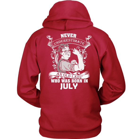 Limited Edition ***Old Lady Born In July*** Shirts & Hoodies