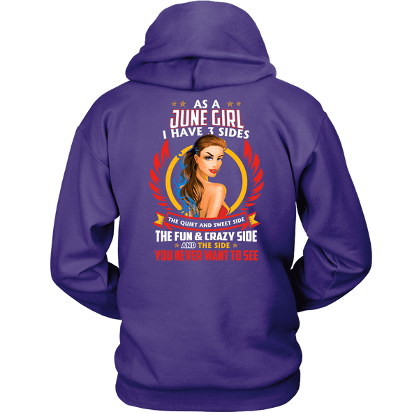 Limited Edition ***June Girl 3 - Sides*** Shirts & Hoodies