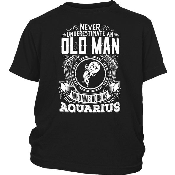 Old Man Aquarius Shirt, Hoodie & Tank