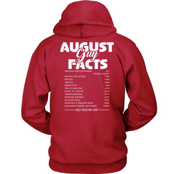 Limited Edition ***August Guy Facts*** Shirts & Hoodies