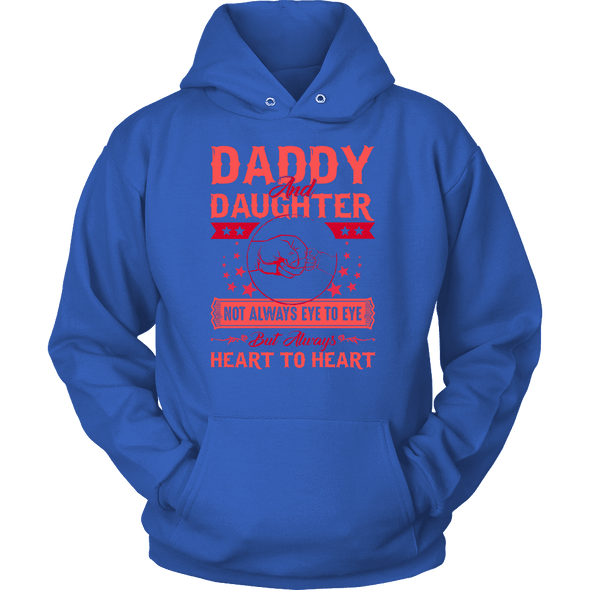 Daddy Daughter - Heart To Heart Shirt, Hoodie & Tank