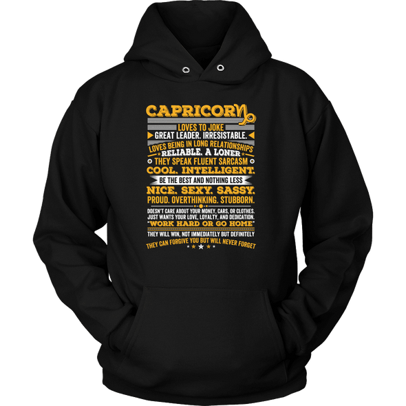 A Capricorn Long Quote Shirt, Hoodie & Tank