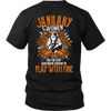 Limited Edition January Women Play With Fire Back Print Shirt