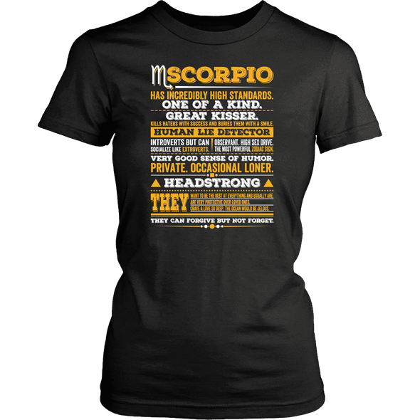 Scorpio Long Quote Shirt, Hoodie & Tank