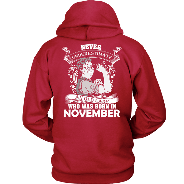 Limited Edition ***Old Lady Born In November*** Shirts & Hoodies