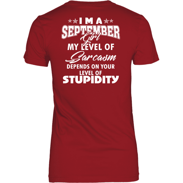 Limited Edition ***September Sarcasm Girl*** Shirts & Hoodies