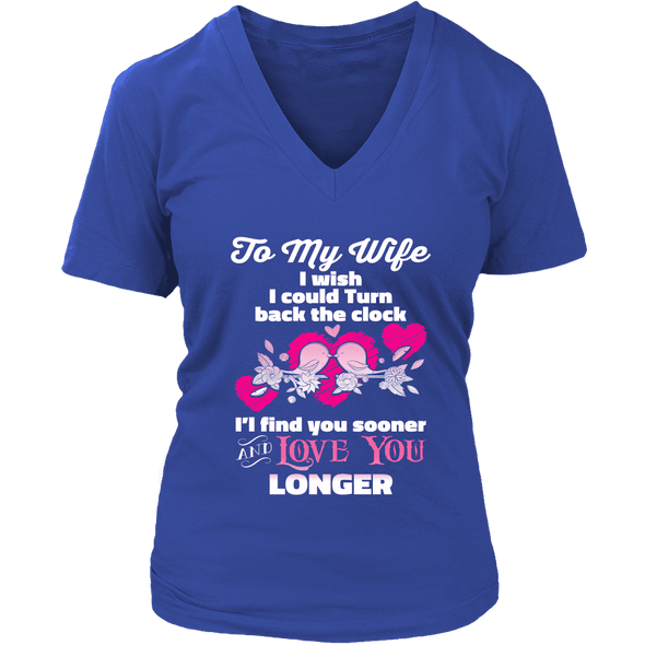 Love You Longer Shirt For Wife