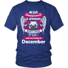 December Women Who Loves Pug Shirt