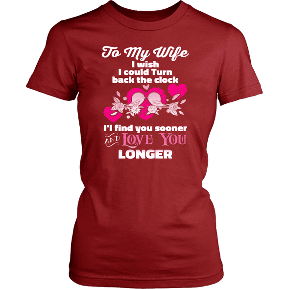 Love You Longer Shirt For Wife