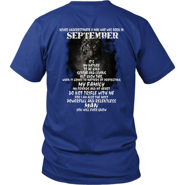 September Born ***Limited Edition Tiger Print Shirts***